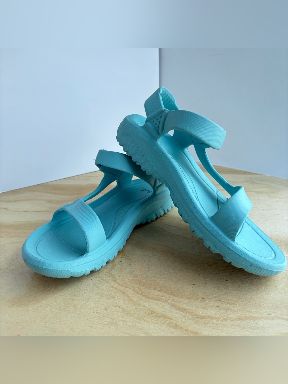 Teva Hurricane Drift Water Sandals Women's Size 7 Light Blue EVA Outdoor Shoes